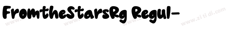 FromtheStarsRg Regul字体转换 FromtheStarsRg Regul字体转换